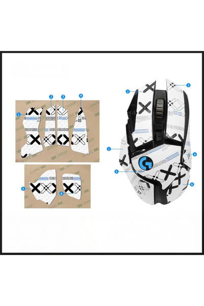 silabor G502 Fare Kaymaz Bant Çıkartma Tape Koruyucu Kavrama Bandı Yükseltme ...
