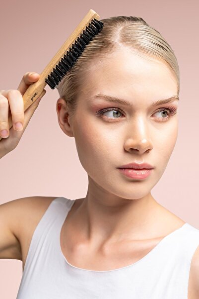 Vepa Επαγγελματική βούρτσα μπούνι - Ξύλινη λαβή, ανθεκτική στη θερμότητα, styling μαλλιών