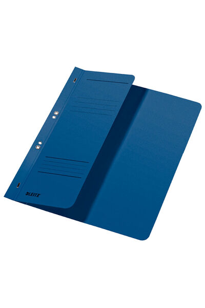 Leitz 1/2 A4 cardboard file with staples 170 sheets blue