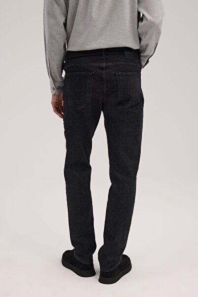 Jakamen Anthracite Comfort Fit Cotton Jean Denim Pants