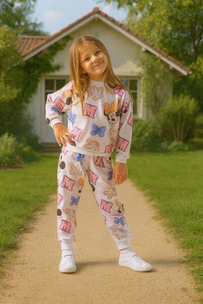 Fox Moda Girl's Seasonal Top and Bottom Set Minnie