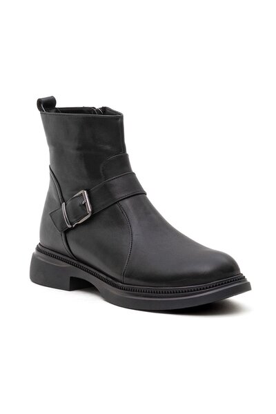 Bulldozer 260838 Siyah Kadın Bot