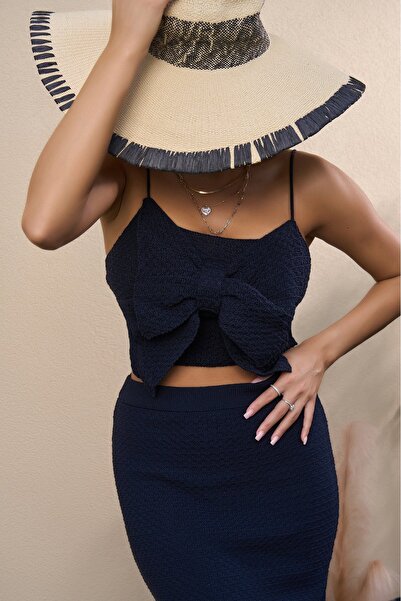 Joana Azalia Navy Beachwear