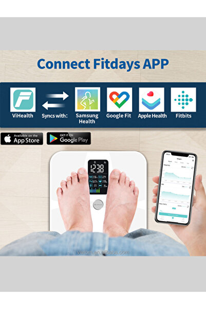 LEGGANCE Multifunctional Wireless BMI Electronic Weighing BalanceSmart Bathroom Scale