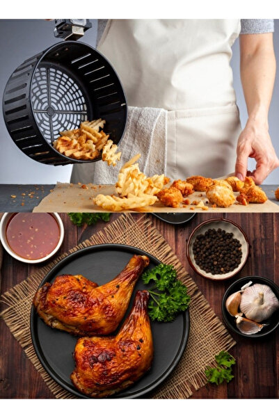 Denx Air fryer with digital control screen, capacity of 4 liters | 2400 watts | DX1786