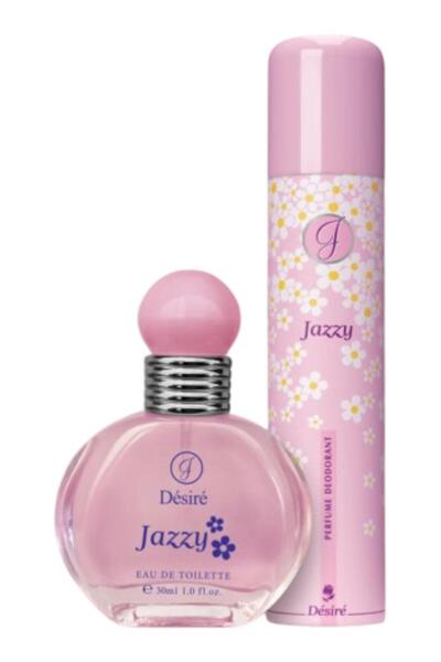 JAZZY Desire women set with 75ml deodorant and 30ml edt