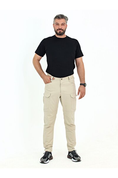rlt relax time Erkek Outdoor Likralı Kargo Cepli Astrid Taktikal Pantolon