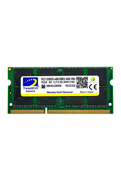 TwinMOS 4 جيجابايت DDR3 1600 ميجا هرتز 1.5 Nb Mdd34gb1600n