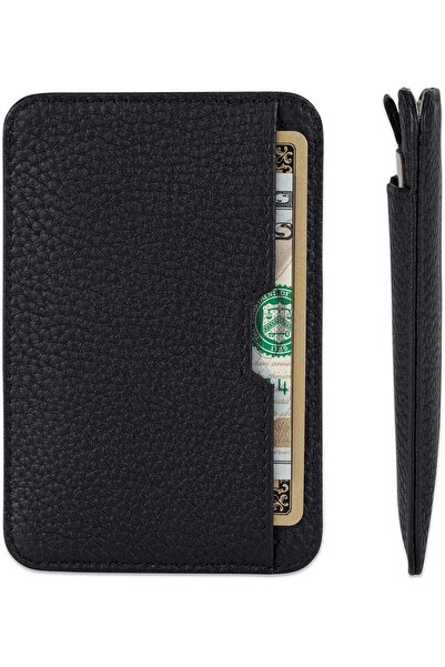 Vaultskin Mens RFID Blocking Slim Leather Card Wallet - CHELSEA Minimalist Front Pocket Cardholder