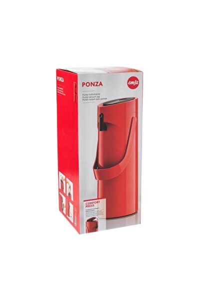 ORIAN Hiba pressure thermos, white, 1.9 liters