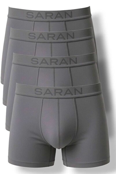 Fanilam 4-Piece Men's Cotton Lycra Stretch Boxer - Non-Sweating Breathable Fabric