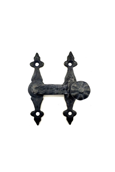 AL - KAR TİCARET Antique style decorative brass door, window latch - 82x65 mm...