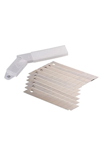 Twin Store Utility Knife - Falçata Mouth - Spare Thick 18mm - 10 Pieces