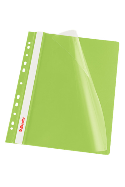 Esselte VIVIDA multi-hole file, plastic, 10 pieces/set, green