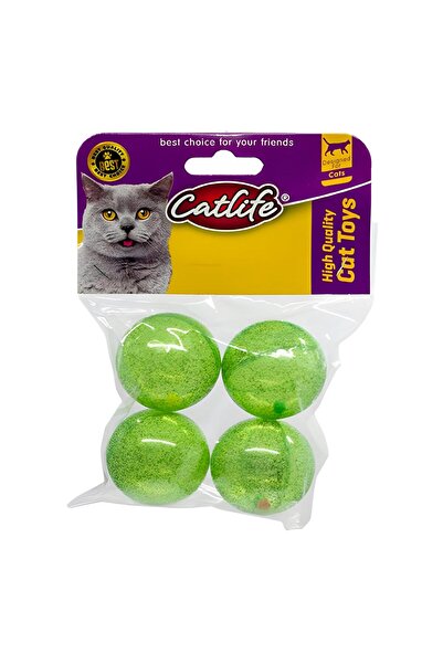 M-PETS لعبة القطط Catlife مع الجرس، 4 عبوات