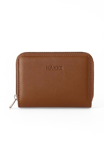 HAKKE Single Zipper Printed Wallet