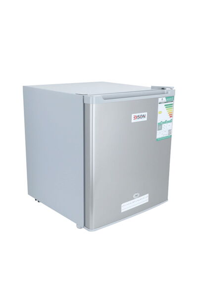 Edison ثلاجة صغيرة، 46 لترًا، 1.6 قدم، باب واحد - رمادي