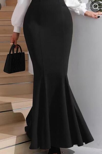 CNG MODA Fish Catcher Stylish Design Hijab Skirt