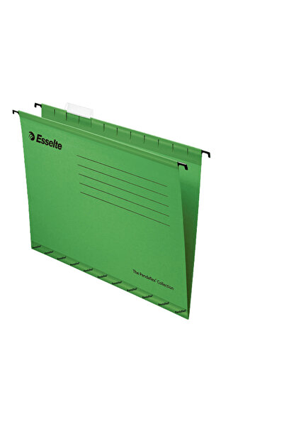 Esselte Classic green cardboard hanging file