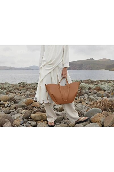 zoziluxury Women's Cyme Polen Shoulder Bag Genuine Leather Imported Product