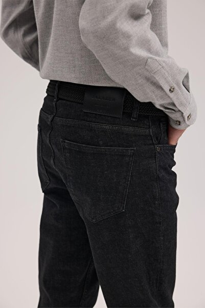 Jakamen Anthracite Comfort Fit Cotton Jean Denim Pants