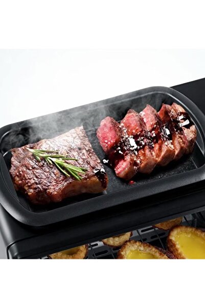 Primo Plus مجموعة تحضير الإفطار متعددة الوظائف 3 في 1 مع مقلاة وفرن وماكينة صنع القهوة 12 لتر