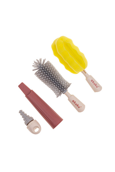 Akuku Set perii de curatare biberoane si tetine