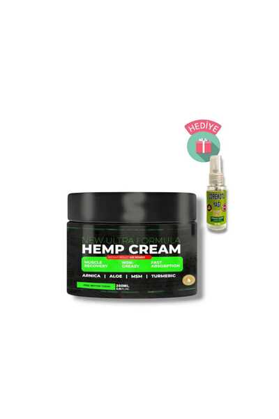 Aura Relationship Hem.p Cream Bitkisel İçerikli Vücut Masaj ve Bakım Kremi 10...