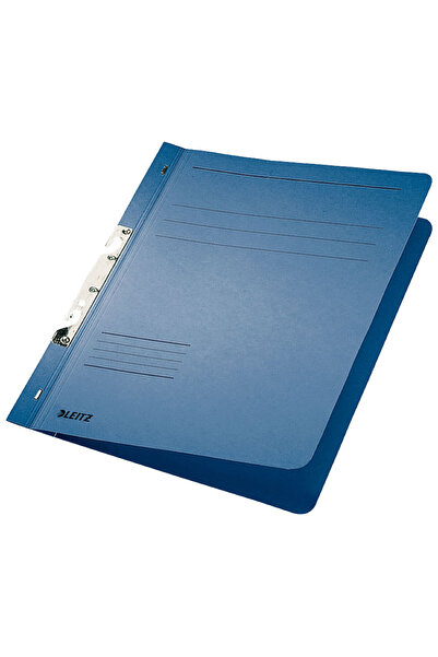 Leitz blue cardboard 1/1 stapled file
