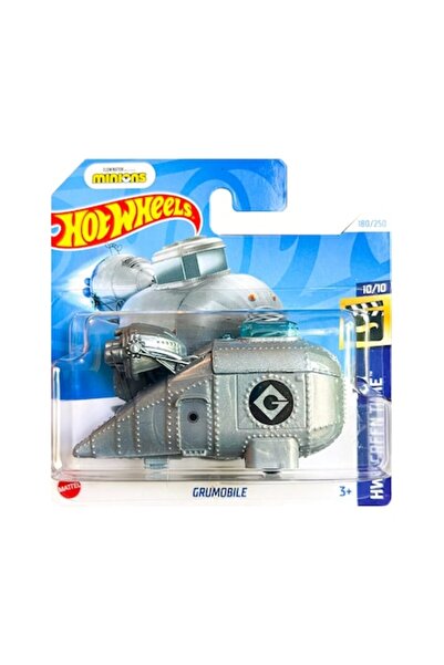 HOT WHEELS Die-Cast Car, Grumobile Minions, 1:64, Silver