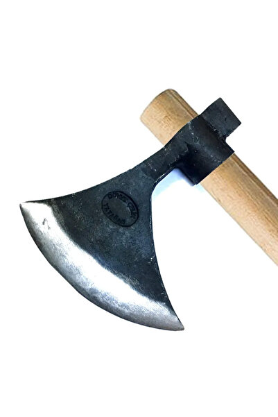 ArkhenX Keserli Saplı Büyük Ay Balta 90 Cm - Dövme Çelikten