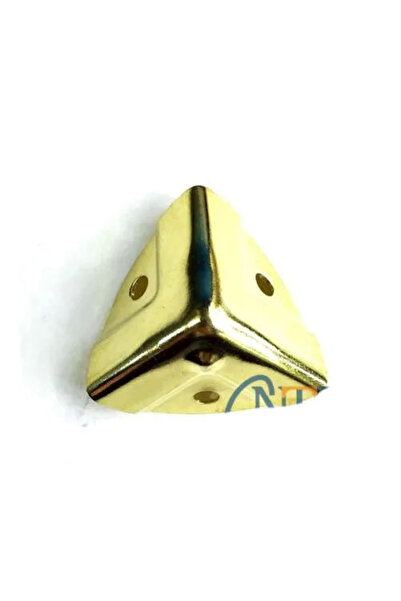 MEKs Decorative, Box, Chest Corner - 35X22 Mm, Small, Yellow, 100 Pieces