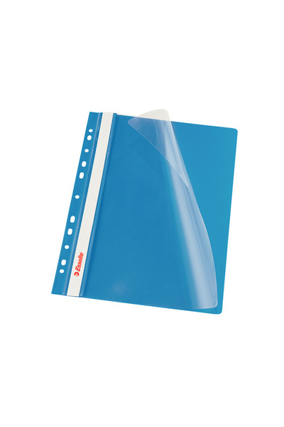 Esselte VIVIDA multi-hole file, plastic, 10 pieces/set, blue