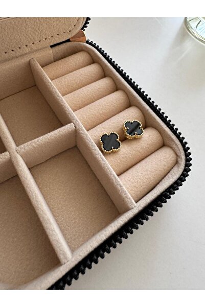 MODA 14k Vip Seri Siyah 10 mm Küpe