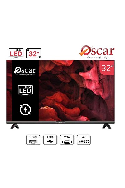 Oscar 32-inch HD LED TV, Smart Screen, Model OS32SATVHD