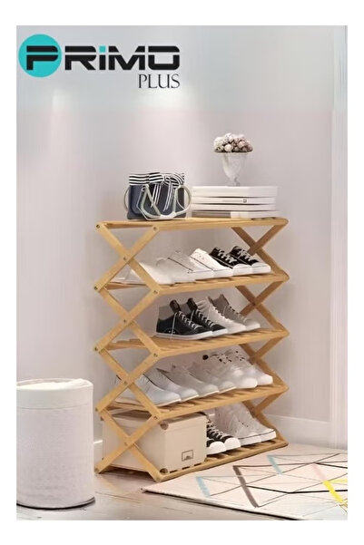 Primo Plus Five-layer bamboo folding shelf