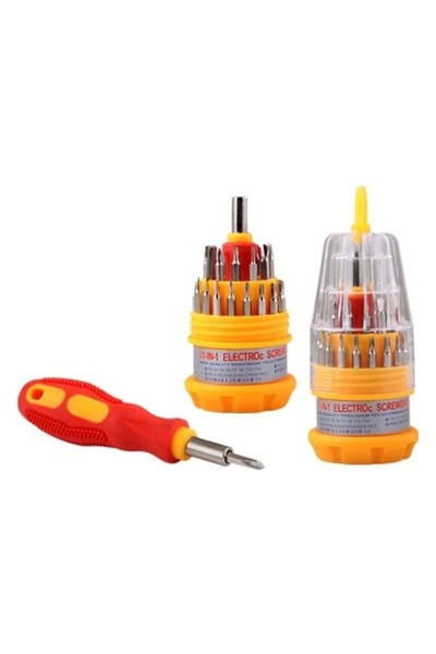 NW NessiWorld Screwdriver Set 31 Pieces Egg Screwdriver Bit Repair Set