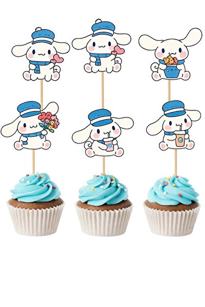 parti show Cinnamoroll 10'lu Şekilli Kürdan