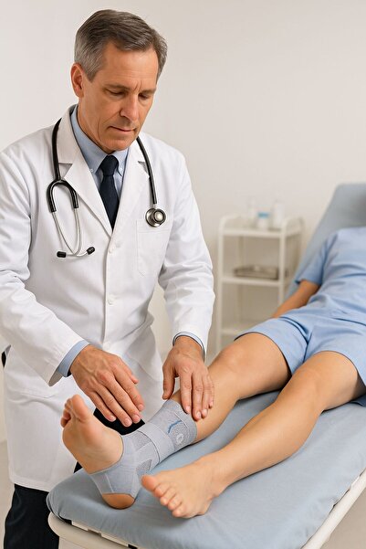 Biofix Malleofix Silicone Supported Knitted Foot Brace