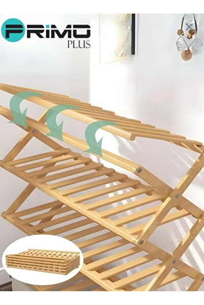 Primo Plus Five-layer bamboo folding shelf