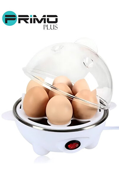 Primo Plus Egg Steamer 350W White/Clear