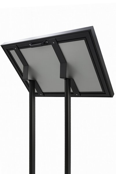 ÖzgürceSeç Lockable Waterproof 2X A4 Menu Information Board