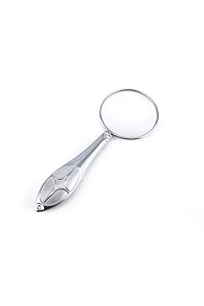 AL - KAR TİCARET Silver colored 45mm glass lens with exquisite design metal m...