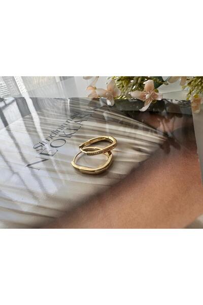 MODA 14k Vip Seri 20 mm Küpe