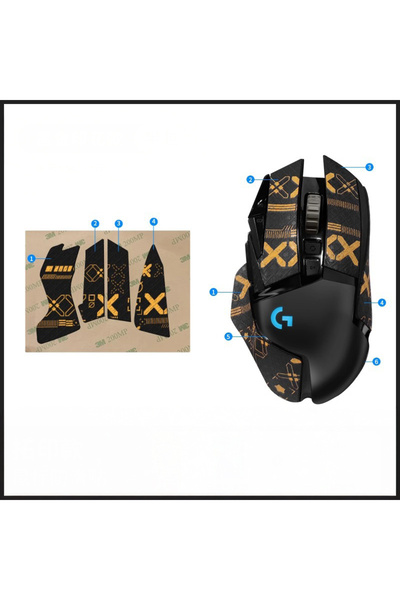 silabor G502 Fare Kaymaz Bant Çıkartma Tape Koruyucu Kavrama Bandı Yükseltme ...