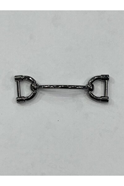 İsmet toka 1 ÇİFT - Kemik Ayakkabı Tokası İnce -Metal Aksesuar