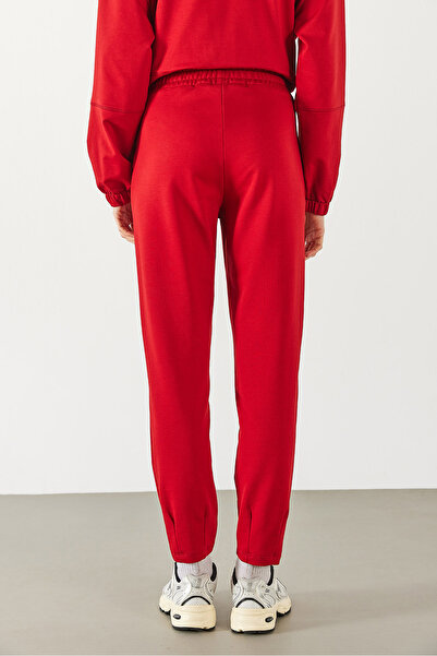 VENA Norah Rahat Kesim Eşofman Altı - KIRMIZI