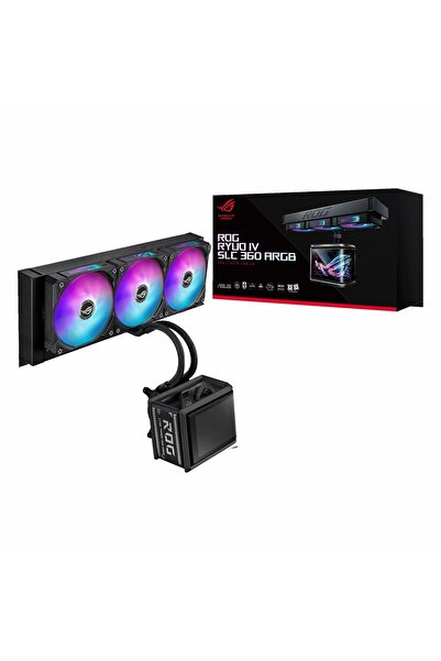 ASUS Rog Ryuo Iv Slc 360 Argb 360mm Am5/1851P Black Processor Liquid Cooler
