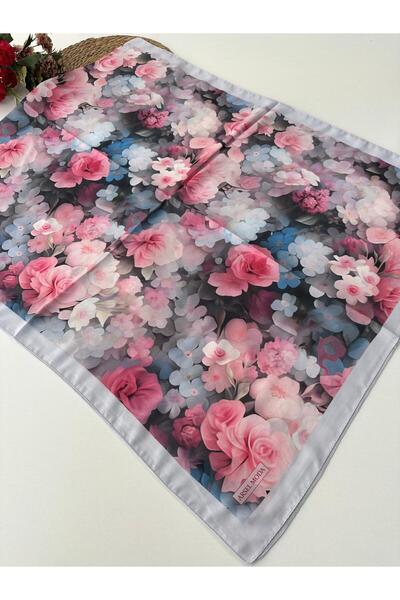 ARSEL MODA Tesettürün Yeni Adresi ARSEL MODA șal moale din bumbac cu model fl...