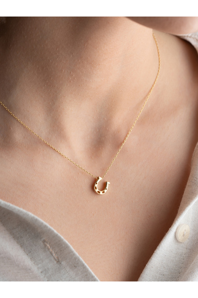 Two Arts Jewelry At Nalı Kolye | 925 Ayar Gümüş / 14K Altın Kaplama / Bronz Seçenekli